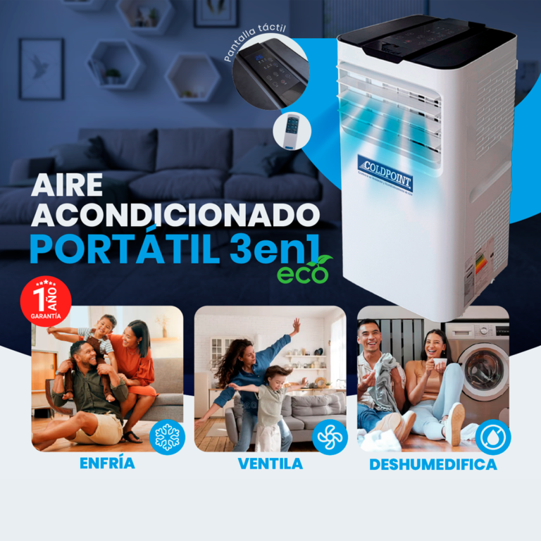 Aire Acondicionado Portátil Coldpoint – Soluciones de Aire ...